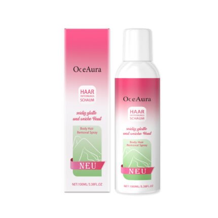 OceAura Body Hair Removal Spray - A hair removal spray that gently cleanses hair, cares for the skin with a fresh feel and no irritation.