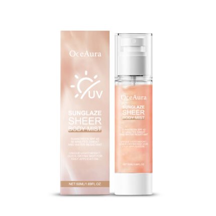 OceAura Refreshing Protective Spray - A moisturizing spray for summer outdoor use, which protects against UV rays, feels refreshing and non-greasy